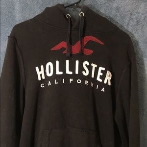 hollister black hoodie